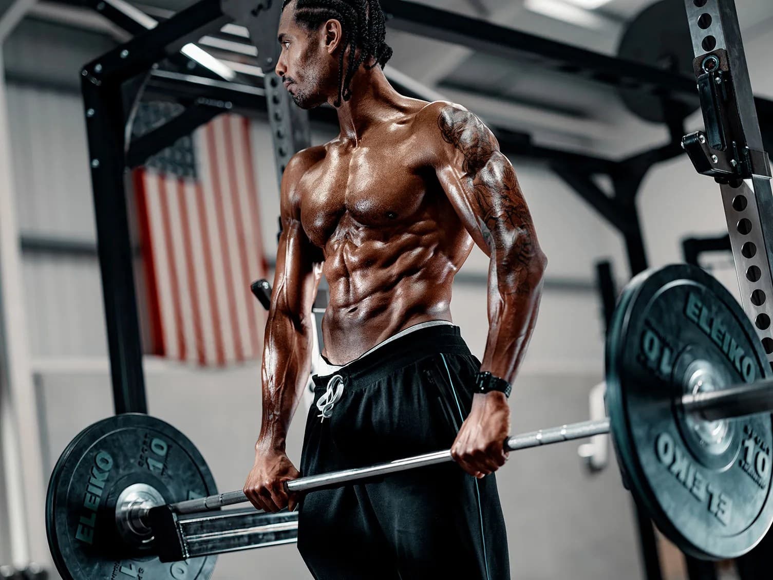 Drew and Katie - couples fitness photoshoot at Bailey Studio Nottingham