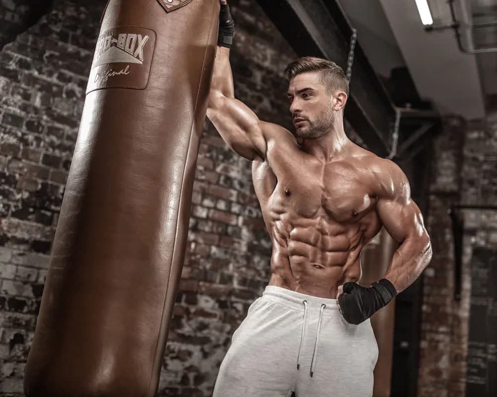 Ryan Terry - gym photoshoot at Bailey Studio Nottingham