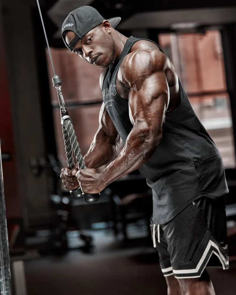 Andre Ferguson - gym photoshoot at Bailey Studio Nottingham