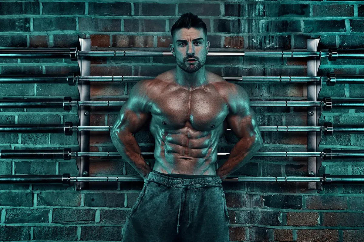 Ryan Terry in a focused training session, exemplifying the dedication and discipline of a top Mr Olympia athlete.