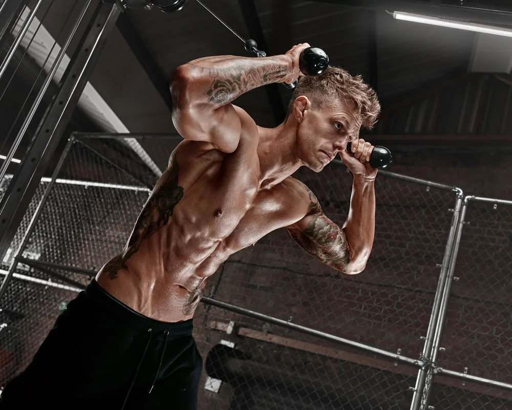 Fitness physique session - gym photoshoot at Bailey Studio Nottingham