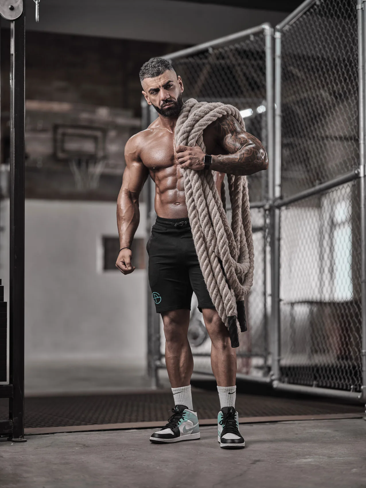 Pavlos Savva - gym photoshoot at Bailey Studio Nottingham