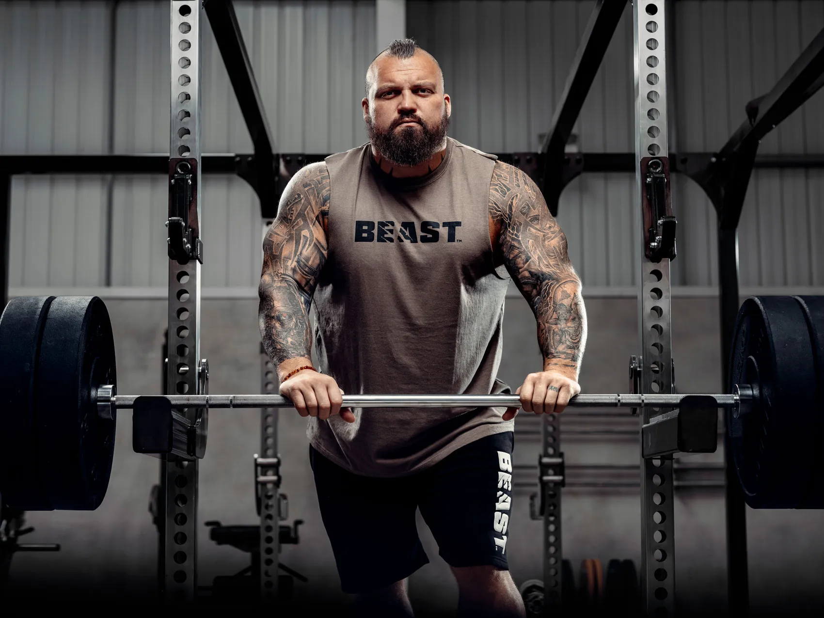 Beast Pharma brand campaign with Eddie Hall