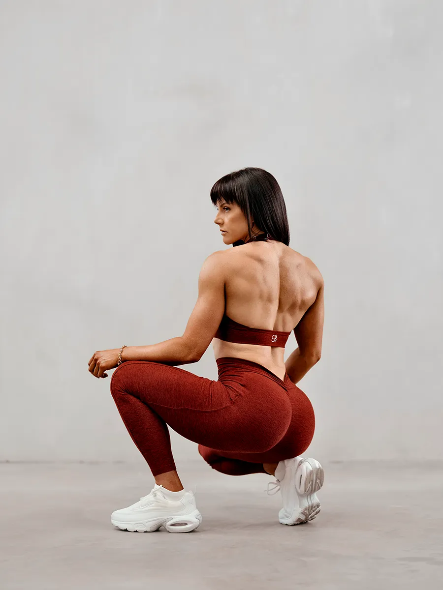 Personal trainer in branded activewear - coaching content photography