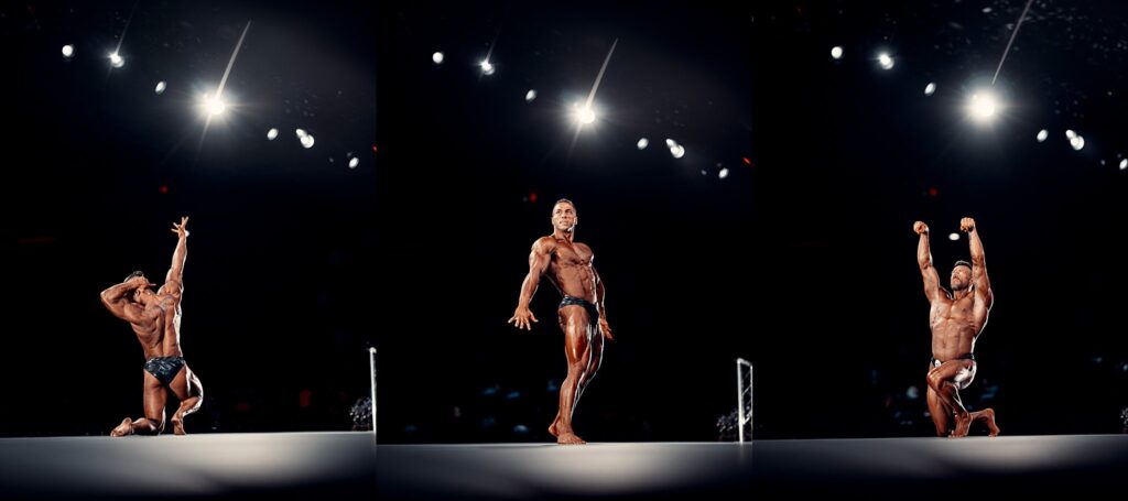 An action-packed moment from the Arnold Classic 2021, capturing the intensity and excitement of the event through a photographer's lens.