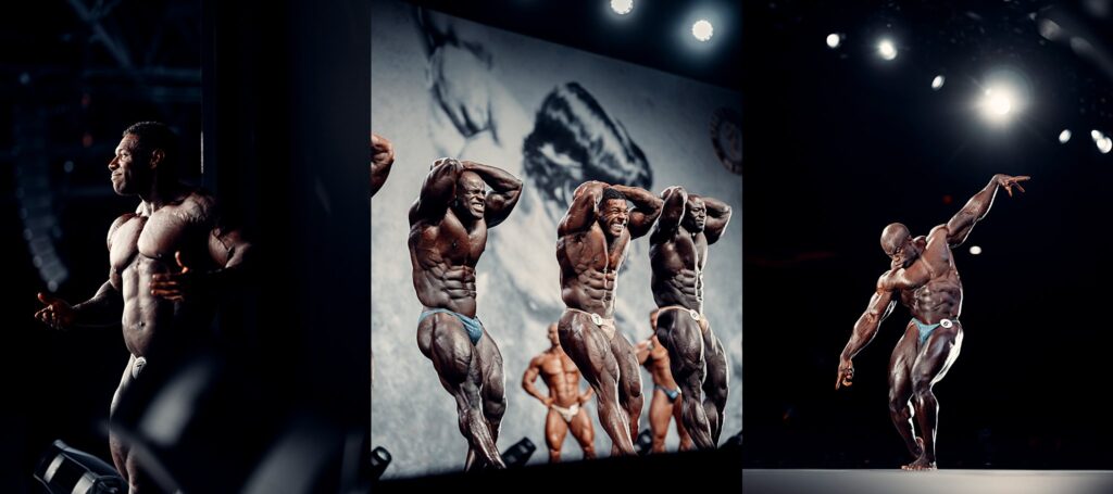 An action-packed moment from the Arnold Classic 2021, capturing the intensity and excitement of the event through a photographer's lens.