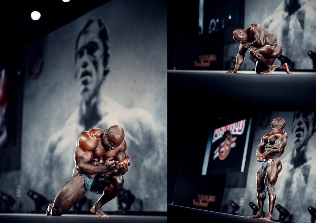 An action-packed moment from the Arnold Classic 2021, capturing the intensity and excitement of the event through a photographer's lens.